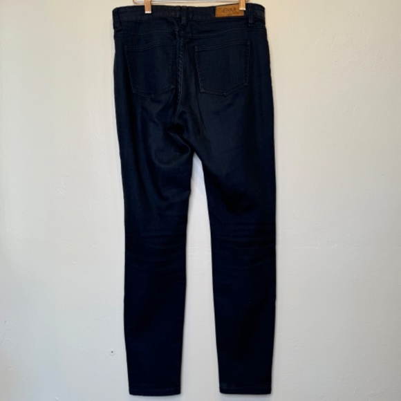 OM | High Rise Boy Zip Black Twill Skinny Jeans - Picture 4 of 15